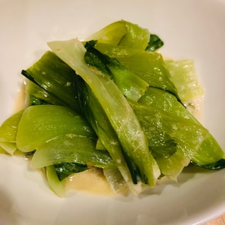 レンジで3分♪ チンゲン菜の温野菜サラダ☆